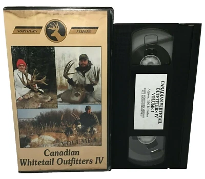 Canadian Whitetail Outfitters IV Vol One VHS Deer Hunting Stories Giant Bucks (E - Image 1 of 3
