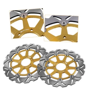 Front Brake Disc Rotor Fit Yamaha XJR 1995-00 FZR R 600 90-95 TDM 850 1991 -2001 - Picture 1 of 6