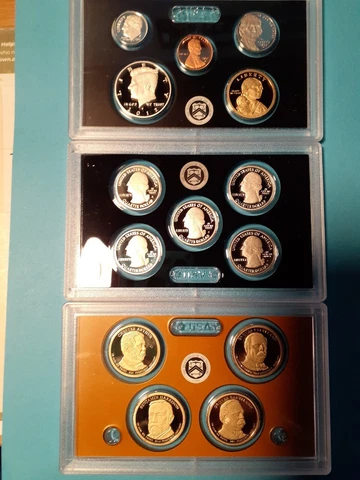 2012-s United States Mint Silver Proof Set With OGP / COA 90% Silver Cover