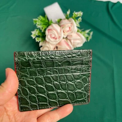 GENUINE  LEATHER SKIN CREDIT CARD HOLDER/ WALLET CARD HOLDER FOR MEN - Image 1 of 4