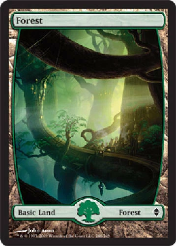 FOREST #246 X4 4 4X Zendikar MTG Magic the Gathering Cards DJMagic - Image 1 of 1