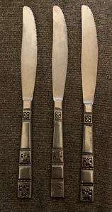 Towle Supreme Cutlery Stainless Butter Knives Set Of 3 - Picture 1 of 5