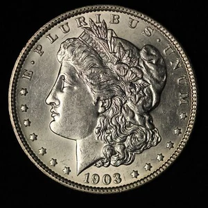 1903-P $1 Morgan Silver Dollar - Free Shipping USA - Picture 1 of 3