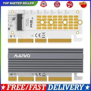 NVME SSD Adapter PCI-E To M.2 Converters M Key Interface Support 2230/42/60/80 - Photo 1/14