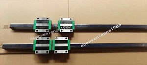 2 piezas HGR20T--700 mm carril lineal y 4 piezas carro HGW20CC - Imagen 1 de 5