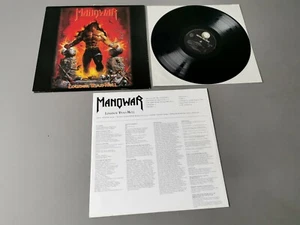 MANOWAR original Vinyl LP Louder Than Hell (1996 Geffen Records Europe) - Picture 1 of 3