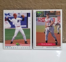 1992 Classic Best Chipper Jones 1991 Classic Best Ryan Klesko Pre Rookie Atlanta