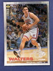 1995-96 Collector's Choice Player's Club Platinum #99 Rex Walters - Picture 1 of 2