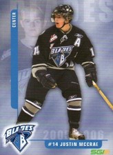 Justin McCrae 2005-06 Saskatoon Blades