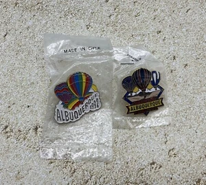 Albuquerque International Balloon Fiesta 1992 Pin Set Of 2 - Picture 1 of 3