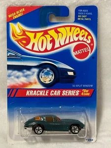 Vintage 1994 Hot Wheels Krackle Car Series #282 '63 Split Window 3/4 - Picture 1 of 3