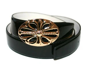Cinturón mujer Anthoni Crown Belt cinturón cuero talla 85 - Imagen 1 de 2