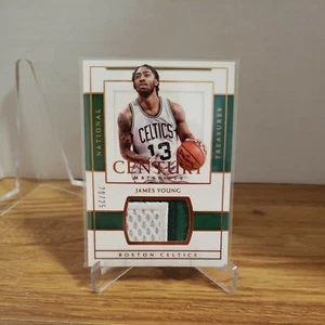 2016-17 Panini National Treasures Century Materials Bronce 20/25 James Young #28 - Imagen 1 de 12