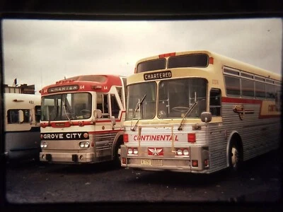 HY08 ORIGINAL SLIDE BUS TROLEBÚS METRO CONTINENTAL AND GROVE CITY AUTOBUSES CHÁRTER Foto 1 de 3