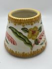 Yankee Candle Tropical Floral Hibiscus Ceramic Small Jar Candle Shade Topper
