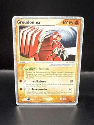 Pokemon TCG Groudon EX #038 2006 Black Star Promo French - Image 1 of 4