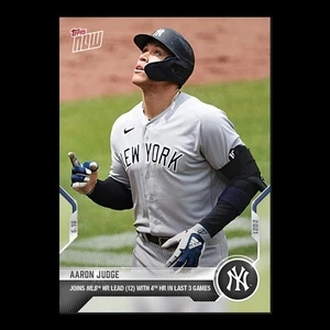 Tarjeta Aaron Judge - 2021 MLB Topps Now 220 - Impresión: 741 New York Yankees - Imagen 1 de 2