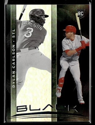 2021 Panini Chronicles Dylan Carlson #2 Black - Image 1 of 2