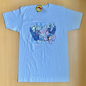 Camiseta Buc-ees Azul Claro Adulto M Texas Bluebell Gráfico Manga Corta Flores - Imagen 1 de 7