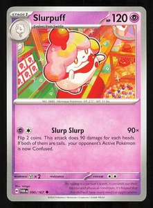 Slurpuff 090/167 Regular Near Mint Pokemon TCG S&V Twilight Masquerade TWM - Bild 1 von 1