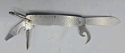 Navaja de Bolsillo Camillus 1977 Ejército de EE. UU. Militar 4 Hojas Supervivencia EE. UU. De Colección Bsk. Foto 1 de 4