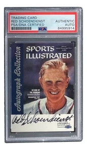 Red Schoendienst Signed 1999 Fleer Sports Illustrated Trading Card PSA/DNA - Picture 1 of 4