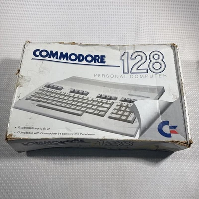Commodore 128 Personal Computer Keyboard New In Box Foto 1 de 4