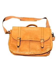 Samsonite Leder Tragetasche Laptop Business - Bild 1 von 6