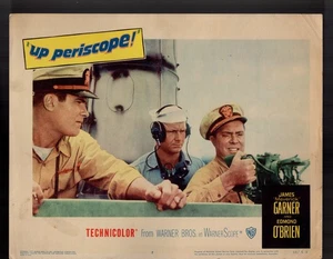 Tarjeta de vestíbulo James Garner Edmond O'Brien Up Periscope 11x14" LC356 - Imagen 1 de 1