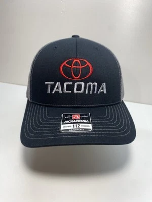 Toyota Tacoma Trucks Logo black/charcoal Mesh Snapback Adjustable Richardson 112 - Image 1 of 4