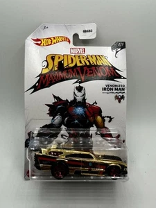 Hot Wheels Marvel Spider-Man Maximum Venom 1/5 Venomized Iron Man - Picture 1 of 2