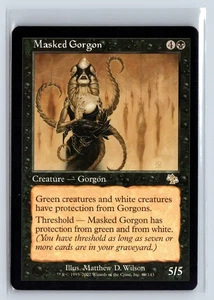 MASKED GORGON - Judgment – MTG Magic the Gathering Card - Rare - Picture 1 of 6