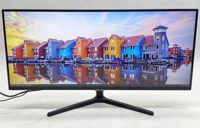 Samsung 34" ViewFinity S5 Ultrawide Ultra WQHD FreeSync Monitor S34C502GAN No AC - Image 1 of 4
