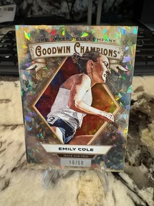 2025  Goodwin Champions - Emily Cole #54 Gold Crackle National Exclusive/50 - Picture 1 of 2