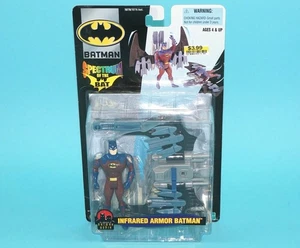 BATMAN ANIMATED SPECTRUM OF THE BAT INFRARED ARMOR BATMAN MOC MOSC 2000 HASBRO - Picture 1 of 6