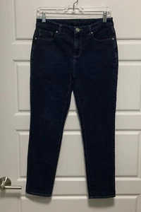 CHICO’S So Slimming Girlfriend Ankle Tummy Control Blue Jeans Gr. 00 - Bild 1 von 8