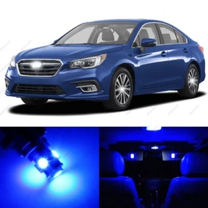 14 x Blue LED Interior Lights Package For 2015 - 2018 Subaru Legacy + PRY TOOL - Bild 1 von 7