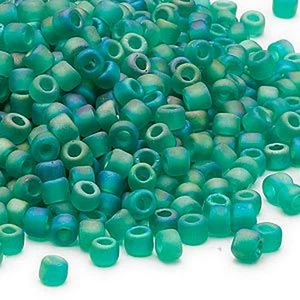 200 Matsuno 6/0 Glass Seed Beads Rainbow Colors Shiny Or Frosted Spacer Beads - Picture 1 of 27