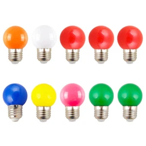 10 Pcs Led-lampen Rahmen Led Farbige Led Lampen Party Lampen E27 - Picture 1 of 12