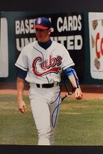Lance Dickson Chicago Cubs Prospect Autographed Minors Signed 8x10 Photo 16J