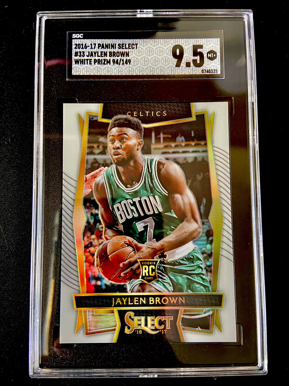 Jaylen Brown 2016 Select #33 Concourse White /149 Price Guide 