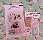 Christmas Snow and Cocoa Crate Paper Clear Stamps + Coordinating Winter Tags 