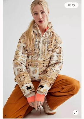 Free People Movement Alpine Glow Ski Pullover Hooded Jacket Size XS - Image 1 of 2