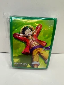 ONE PIECE TCG Official Card Sleeves ST21 EX Deck Monkey Luffy PACK OF 70 Sealed - Picture 1 of 1