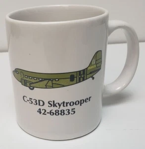 Taza de café avión C-53D Skytrooper 42-68835 ¡¡EXCELENTE ESTADO!!! - Imagen 1 de 6