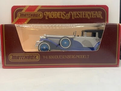 Matchbox Yesteryear Y-4 1930 Duesenberg Model 'J' Town Car - Image 1 of 2
