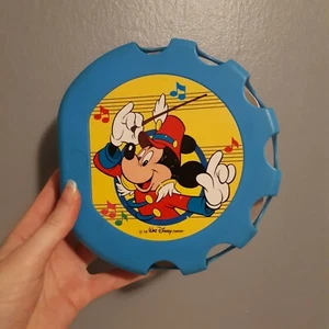 Tambourin Instrument De Musique Mickey Vintage Bontempi - Photo 1/3