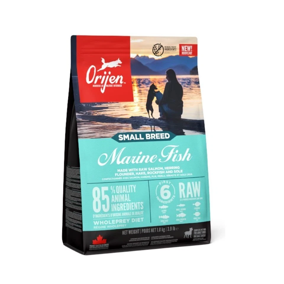 1,8 kg ORIJEN Small Breed Marine Fish adulte Hunde kleine Rasse getreidefrei - Bild 1 von 1