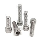 1/50x M3 M4 M5 M6 M8 Hex Hexagon Socket Cap Allen Head Screw Bolt Length 4-100mm