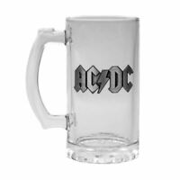 Boxed Music Homewear AC/DC Logo Large Drinking Beer Glass